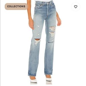 RE/DONE 90s High Rise Loose Medium Destroyed 12 26
